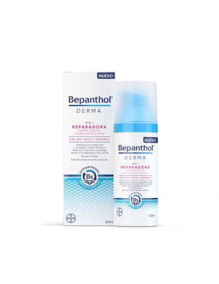 Bepanthol Derma Reparadora Crema Facial Hidratante Diaria 50 ml
