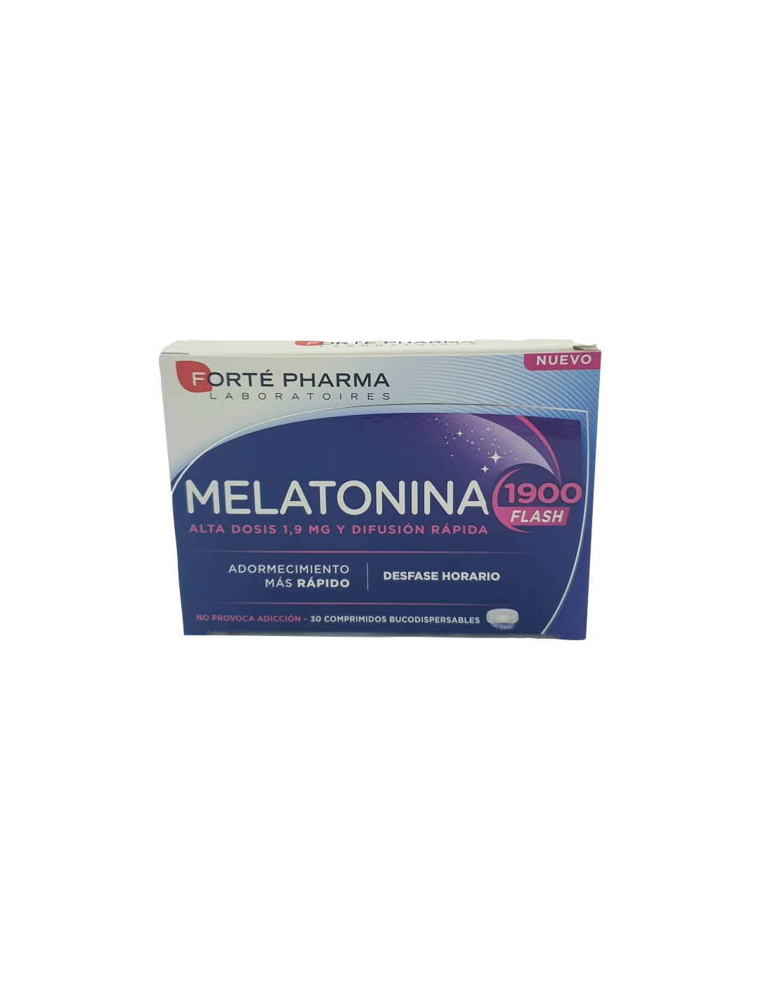 FORTE PHARMA Melatonina Flash 1900 30 Comprimidos Bucodispersables