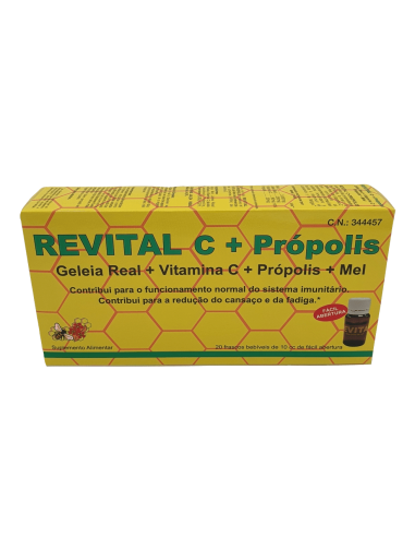 Revital C + Própolis 20 Ampollas...