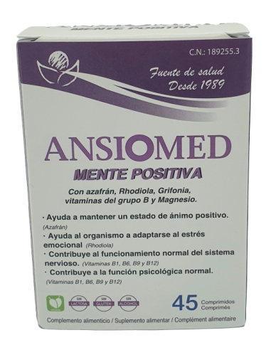 Ansiomed Mente Positiva 45 comprimidos