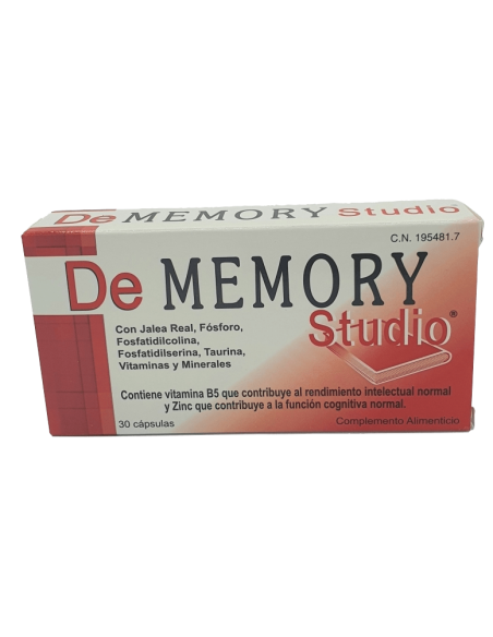 Dememory Studio 30 cápsulas