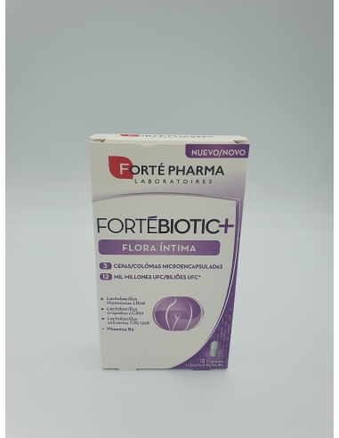 Fortebiotic+ Flora íntima 15 cápsulas