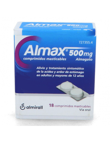 Almax 500 mg 18 comprimidos
