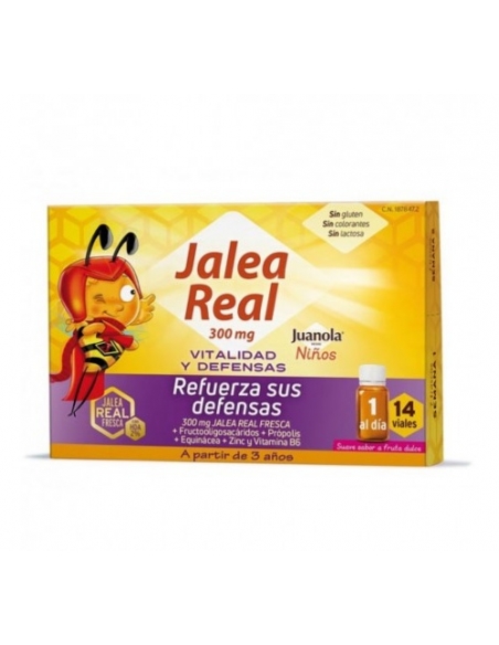 Juanola Jalea Real niños V+D 14 viales
