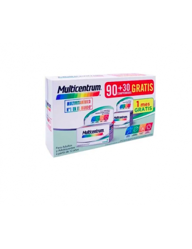 Multicentrum Adult Pack 90+30 comprimidos