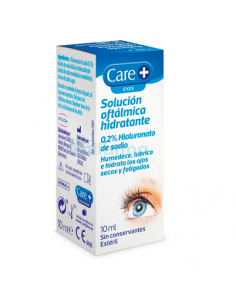 Care+ solución oftálmica hidratante 10 ml