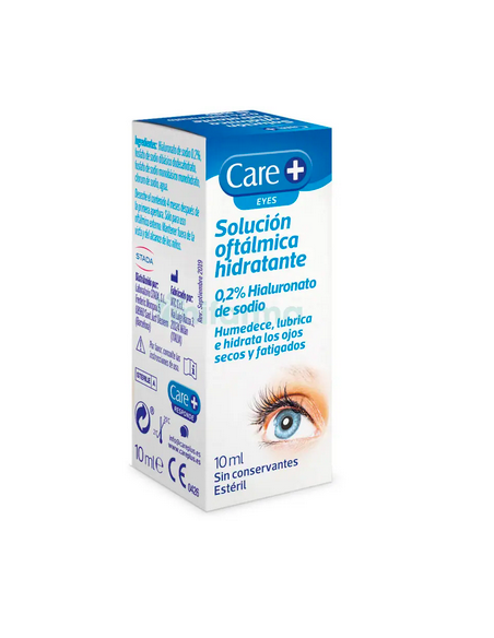Care+ solución oftálmica hidratante 10 ml