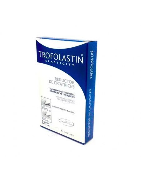 Trofolastin reductor de cicatrices 5 apósitos 5x7,5 cm