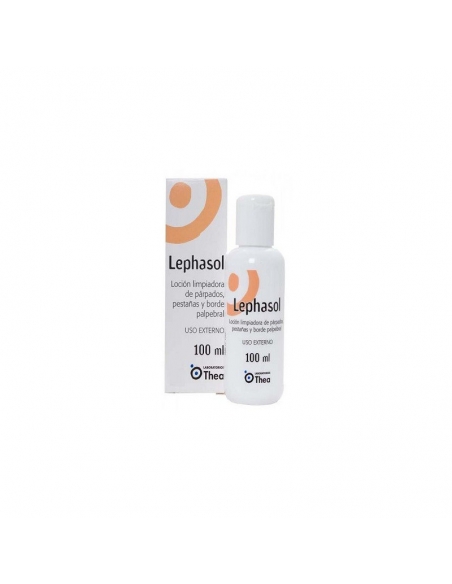 Lephasol loción limpieza párpados 100 ml