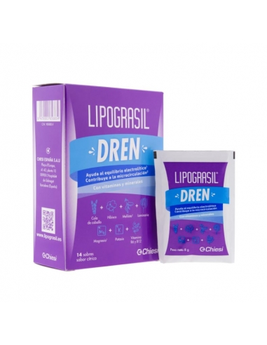 Lipograsil Drenante 14 sobres con sabor cítrico ????