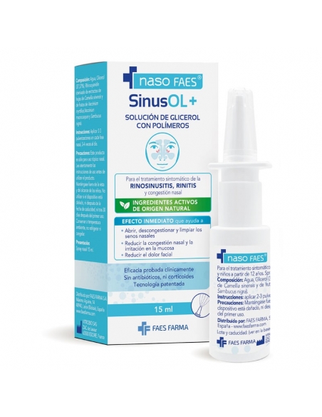 Nasofaes Sinusol+ 15 ml