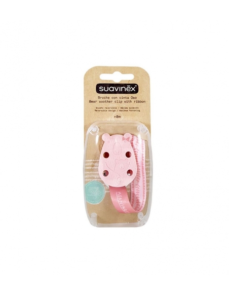 Broche oso con cinta Suavinex