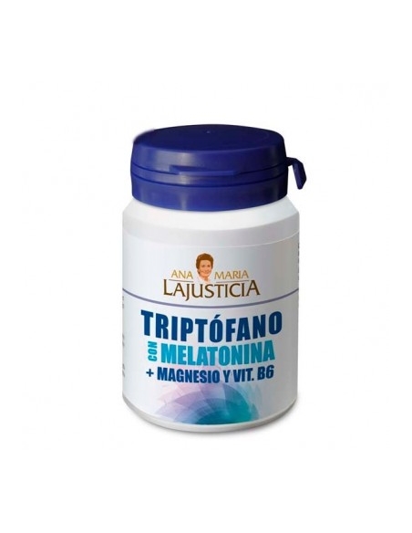 Triptófano con melatonina, magnesio y vitamina B6 Ana María Lajusticia 60 comprimidos