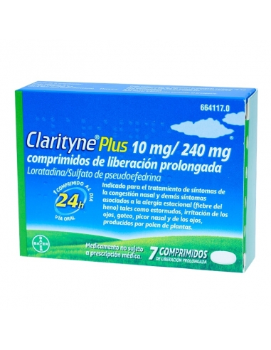 Clarityne Plus 7 comprimidos