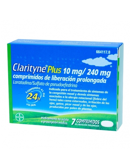 Clarityne Plus 7 comprimidos
