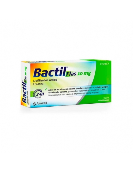 Bactil Flas 10 Mg 10 Tabs 10 Comprimidos