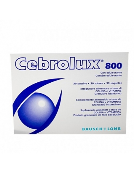 Cebrolux 800 30 Sobres Colina Vitaminas