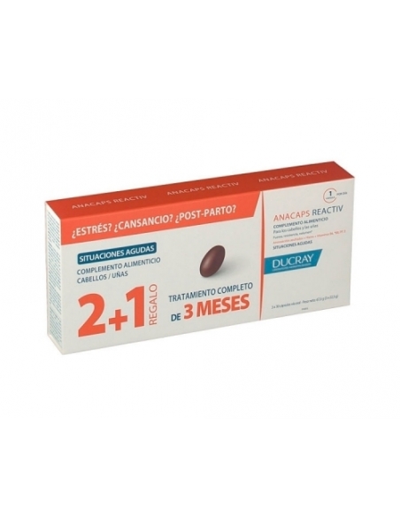 Ducray Anacaps Reactiv 3x30 Cap Oral