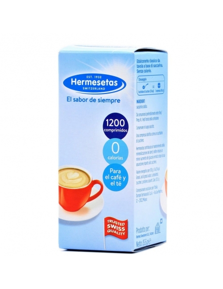 Hermesetas Sacarina 1200 Comp