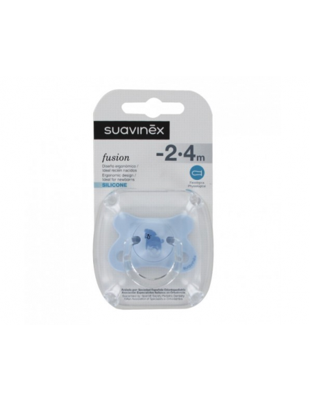 Chupo Suavinex Fusion Fisio Sili 2-4 2uds
