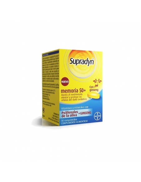 Supradyn Memoria 50+30 Comprimidos