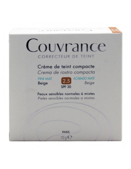 Avene Crema Compacta Mate Beige 9.5 Gr