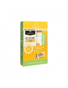 Heliocare Pack Gel Oil Free 50 Ml + Advanced Spray Protector Solar Spf50 75 Ml