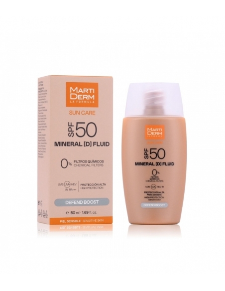 Martiderm SPF 50 Mineral (D) Fluid 1 Envase 50 Ml