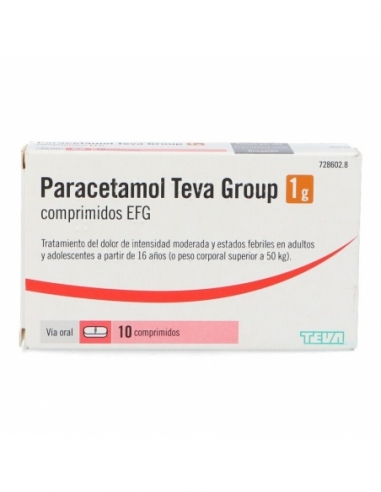 Paracetamol Tevagroup 1G 10...