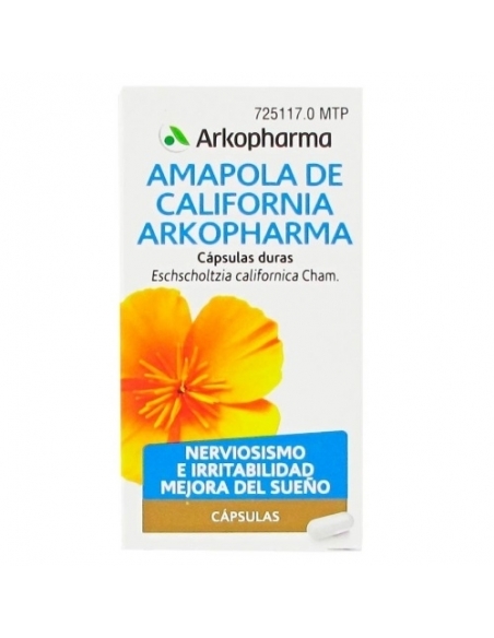 Arko Amapola California 300 Mg 45 Cápsulas