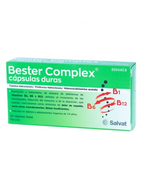 Bester Complex 30 Cápsulas