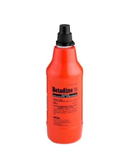 Betadine Scrub 500 Ml Solución Jabonosa