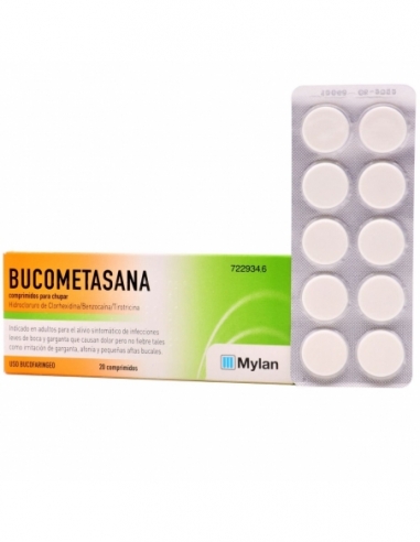 Bucometasana 20 Comprimidos