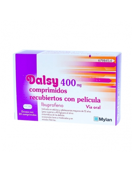 Dalsy 400 Mg 30 Comprimidos Recubiertos