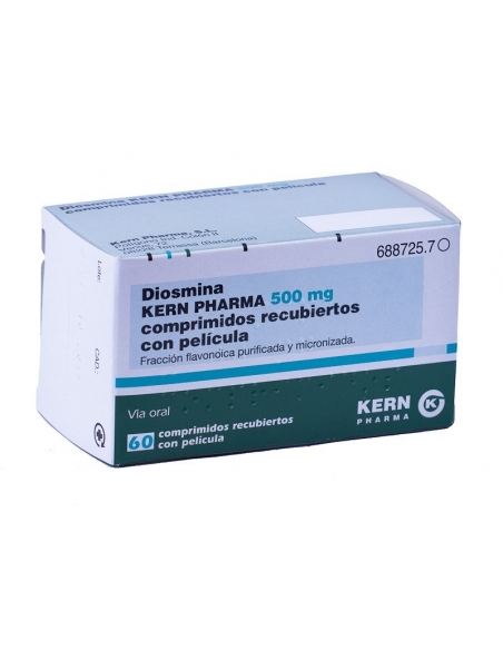 Diosmina Kern 500 Mg 60 Comprimidos Recubiertos