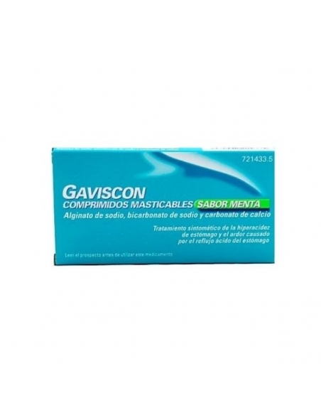 Gaviscon 24 Comprimidos Masticable Menta