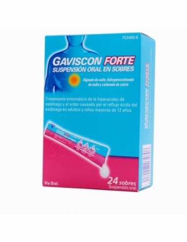 Gaviscon Forte 24 Sobres Suspensión...