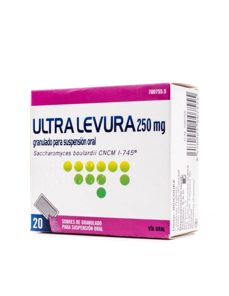 Ultra Levura 250 Mg 20 Sobresres