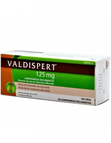 Valdispert 125 Mg 50 Comprimidos