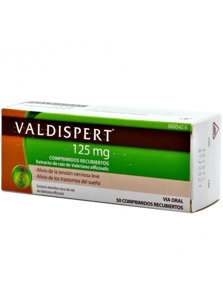 Valdispert 125 Mg 50 Comprimidos