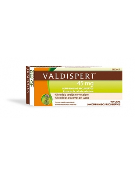 Valdispert 45 Mg 50 Grageas