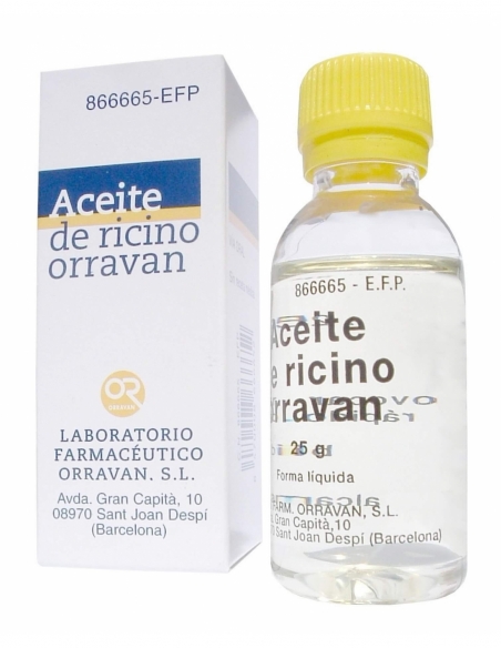 Aceite Ricino Orravan 25 G
