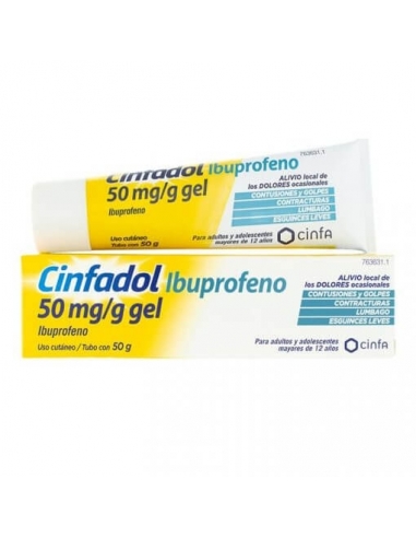 Cinfadol Ibuprofeno 50Mg/G Gel 50 G