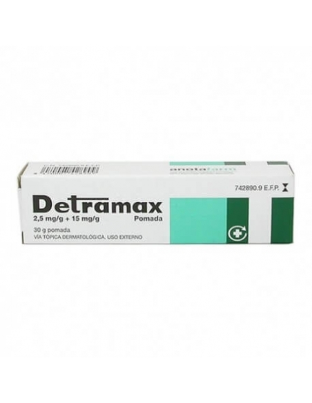 Detramax 2.5Mg/G 15Mg/G 30 G