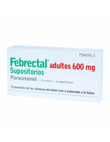 Febrectal Adultos 6 Supositorios