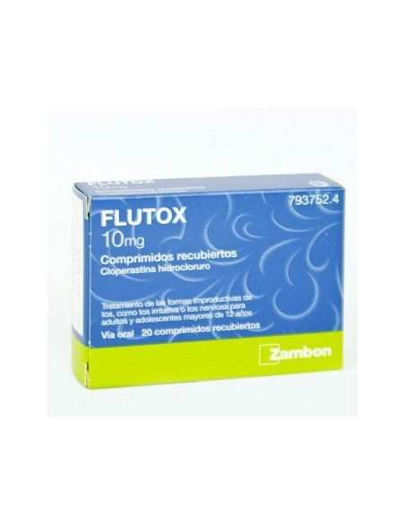 Flutox en Grageas 10 Mg Mejores Precios| Farmacia Online