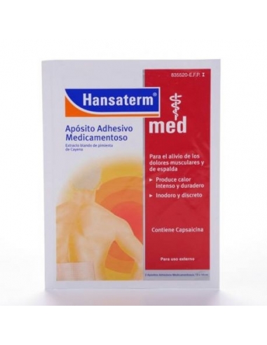 Hansaterm 2 Parches Cápsulas Aicina 12X18