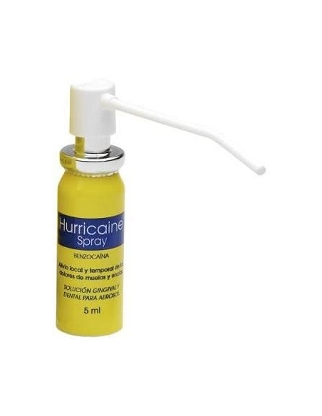Hurricaine 20% Spray 5 Ml Gingival Dental