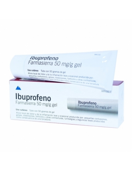 Ibuprofeno Farmasierra 5% Gel 50 G