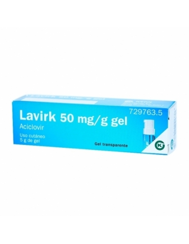 Lavirk 50 Mg/G Gel Fras C/Bomba Dosif 5G